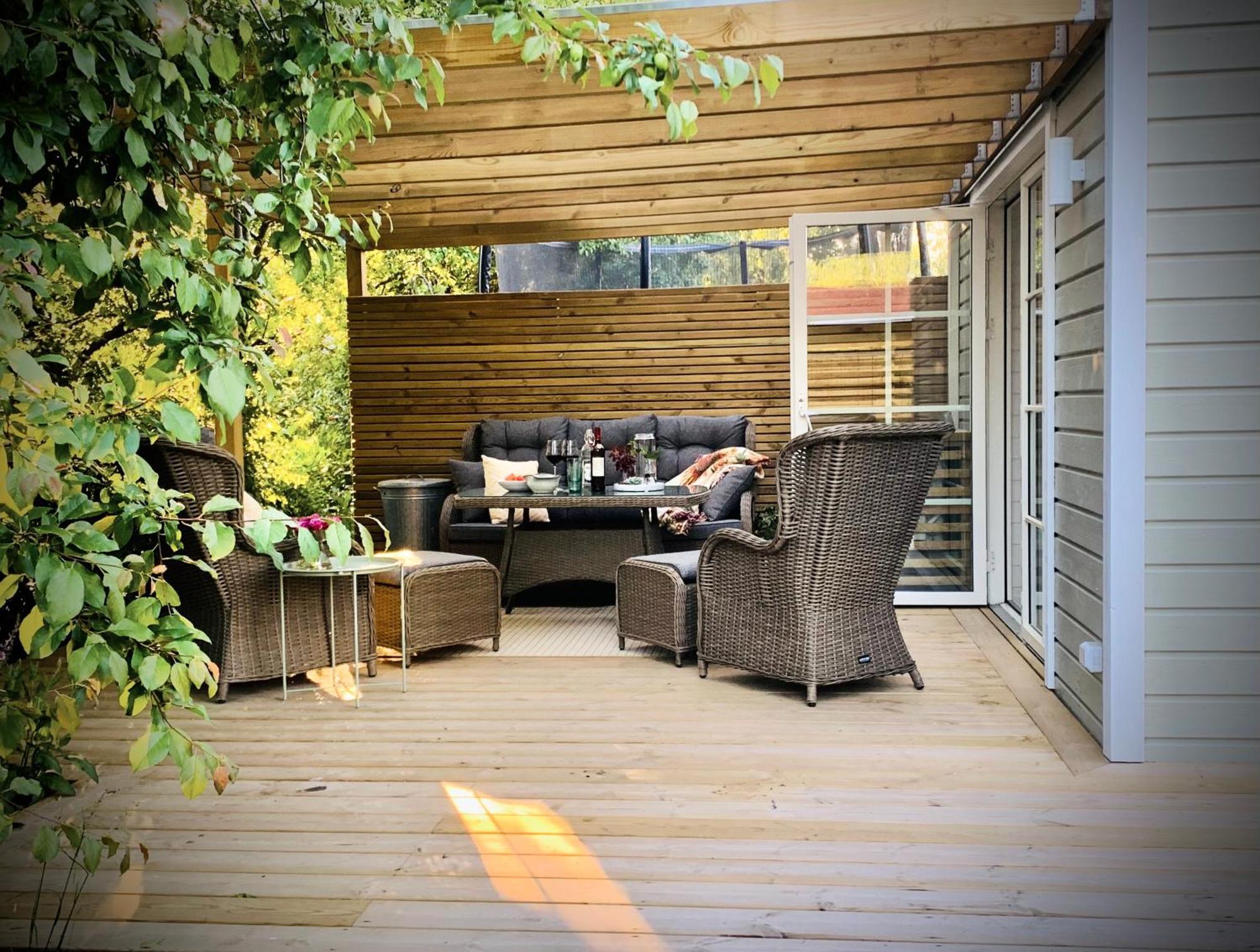 Strandnaera, Pergola, P-Plats I Hoellviken Eksteriør bilde