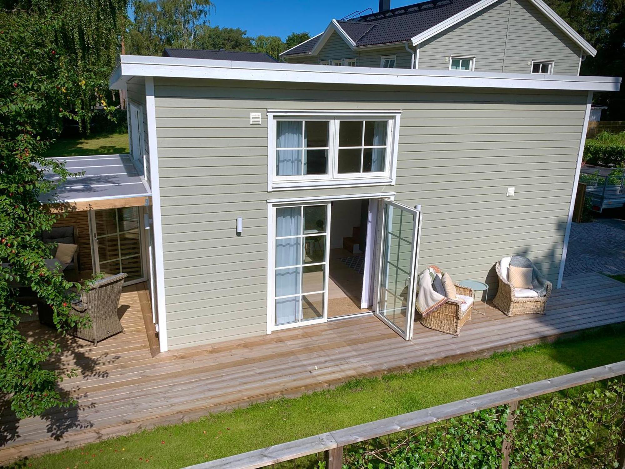 Strandnaera, Pergola, P-Plats I Hoellviken Eksteriør bilde